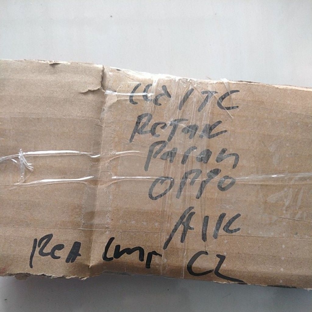 Lcd Tc retak Parah Hp Oppo A1K / Realme C2 cabutan Normal