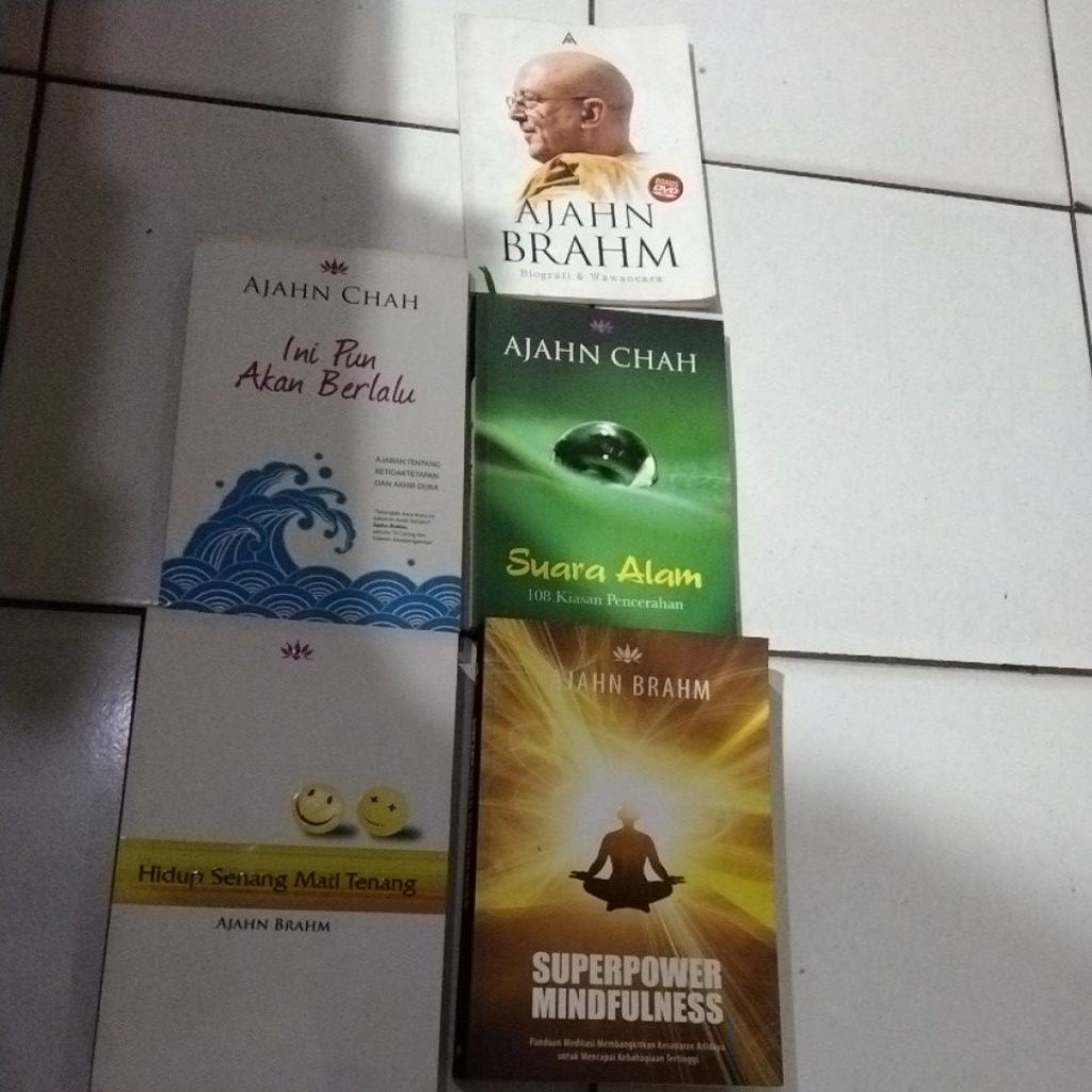 Buku bekas ajahn brahm, ajahn chah