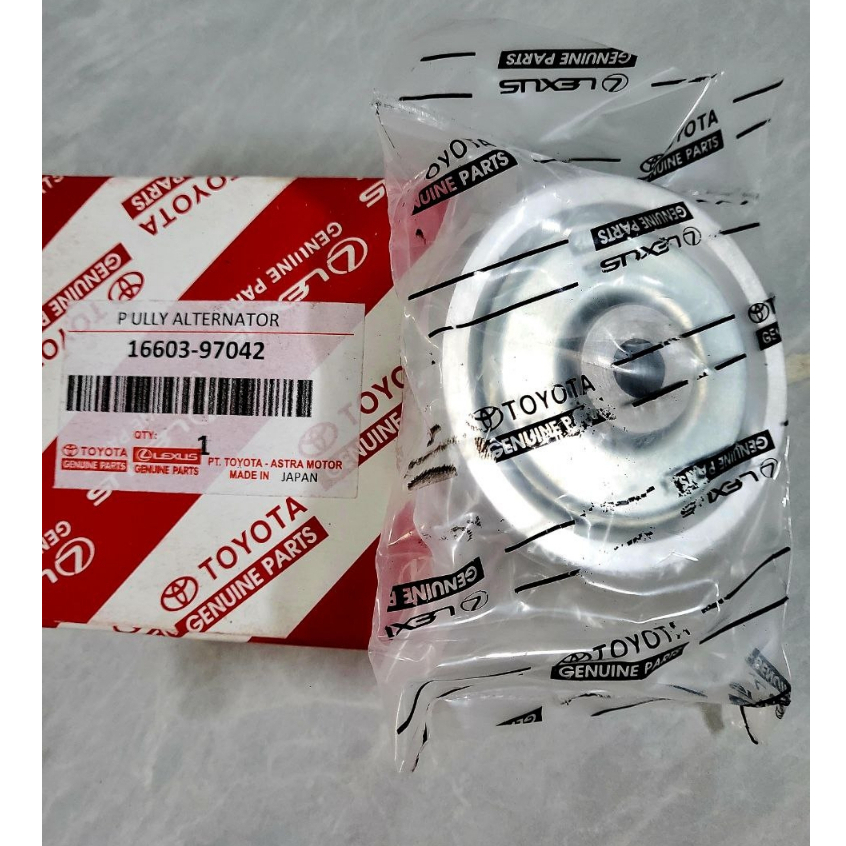 Pulley Alternator Pulley Dinamo Ampere Toyota Avanza Daihatsu Xenia 1300cc 4pk | Presisi dan Awet | 