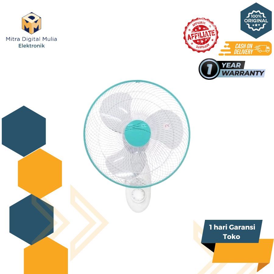 MASPION KIPAS DINDING MWF 41K KIPAS ANGIN/MWF-41K/MWF 41K/MWF41K/KIPAS DINDING MASPION GARANSI ORI