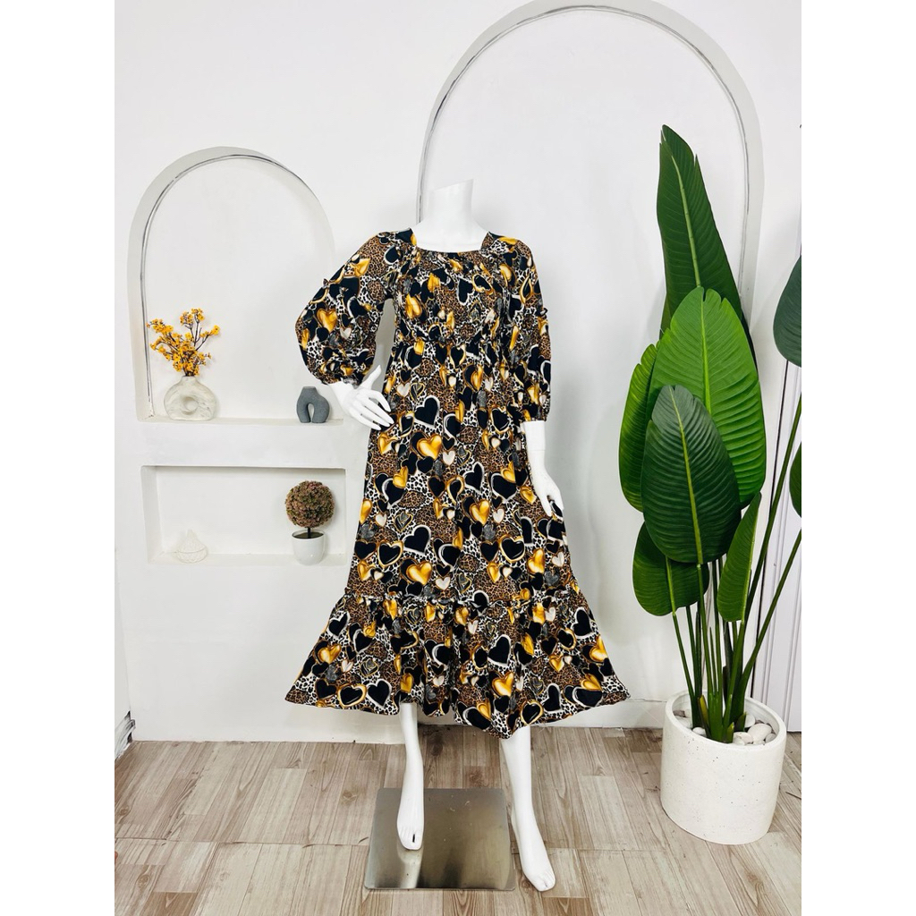 DRESS DIANDRA SMOKE RAYON PREMIUM 100%