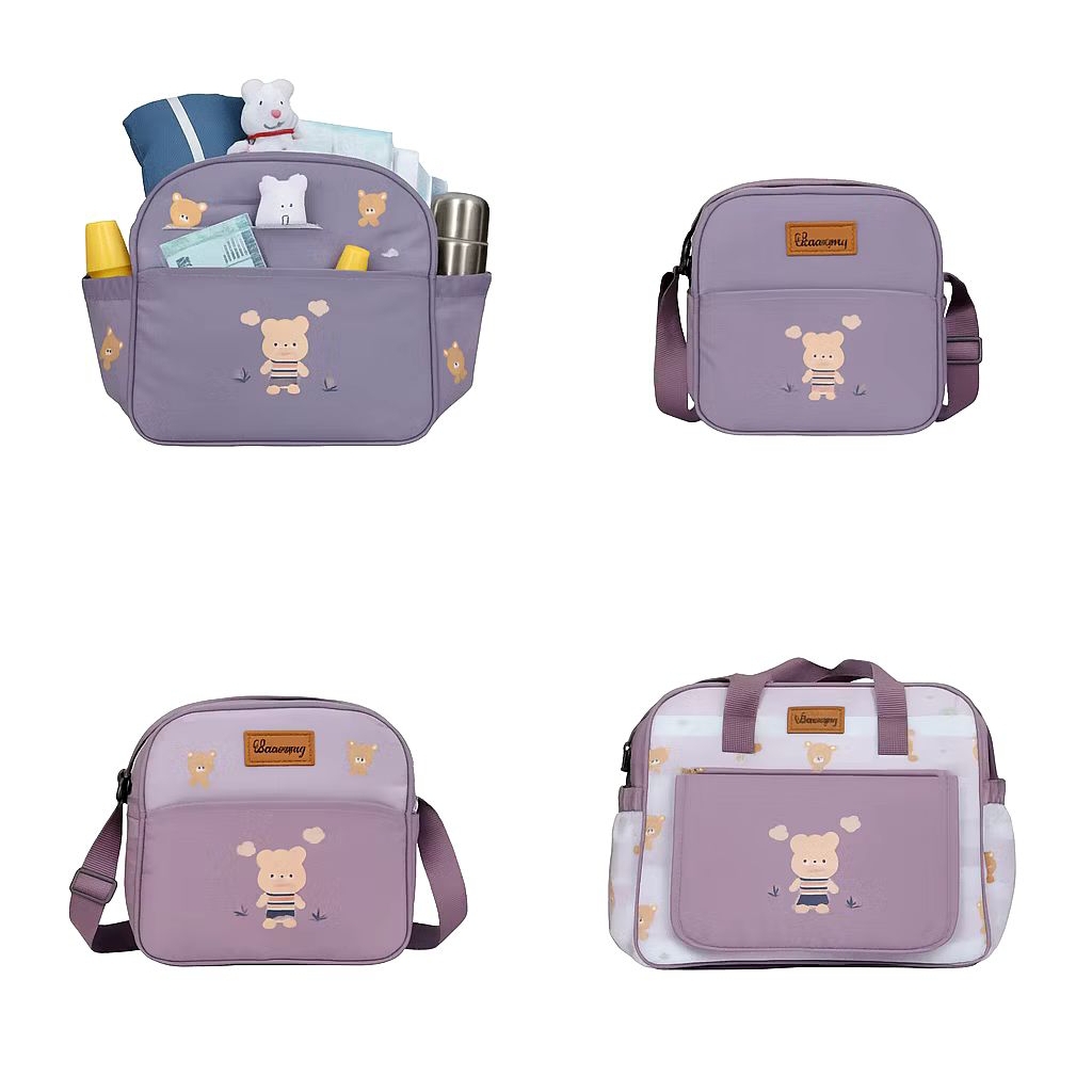 SNOBBY Tas Bayi Saku Print Grizzly Series [SBT2775, SBT2776 & SBT2777]
