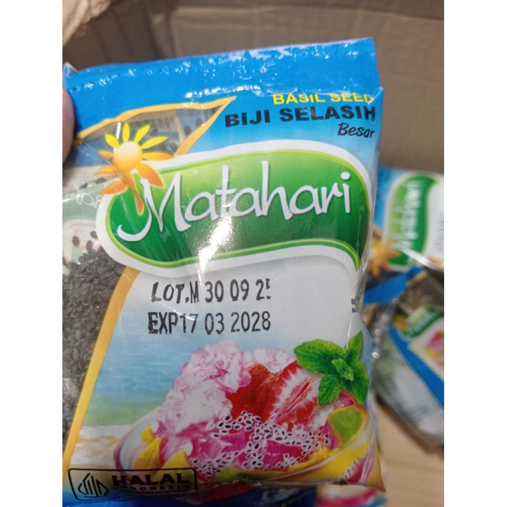 biji selasih cap matahari isi 10