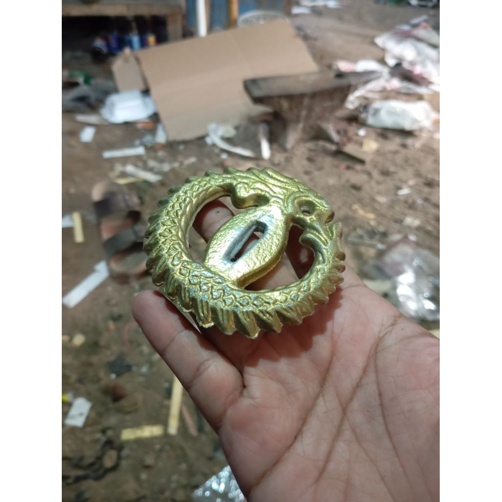Aksesoris Gagang Handle Motif Naga Duralium Cor