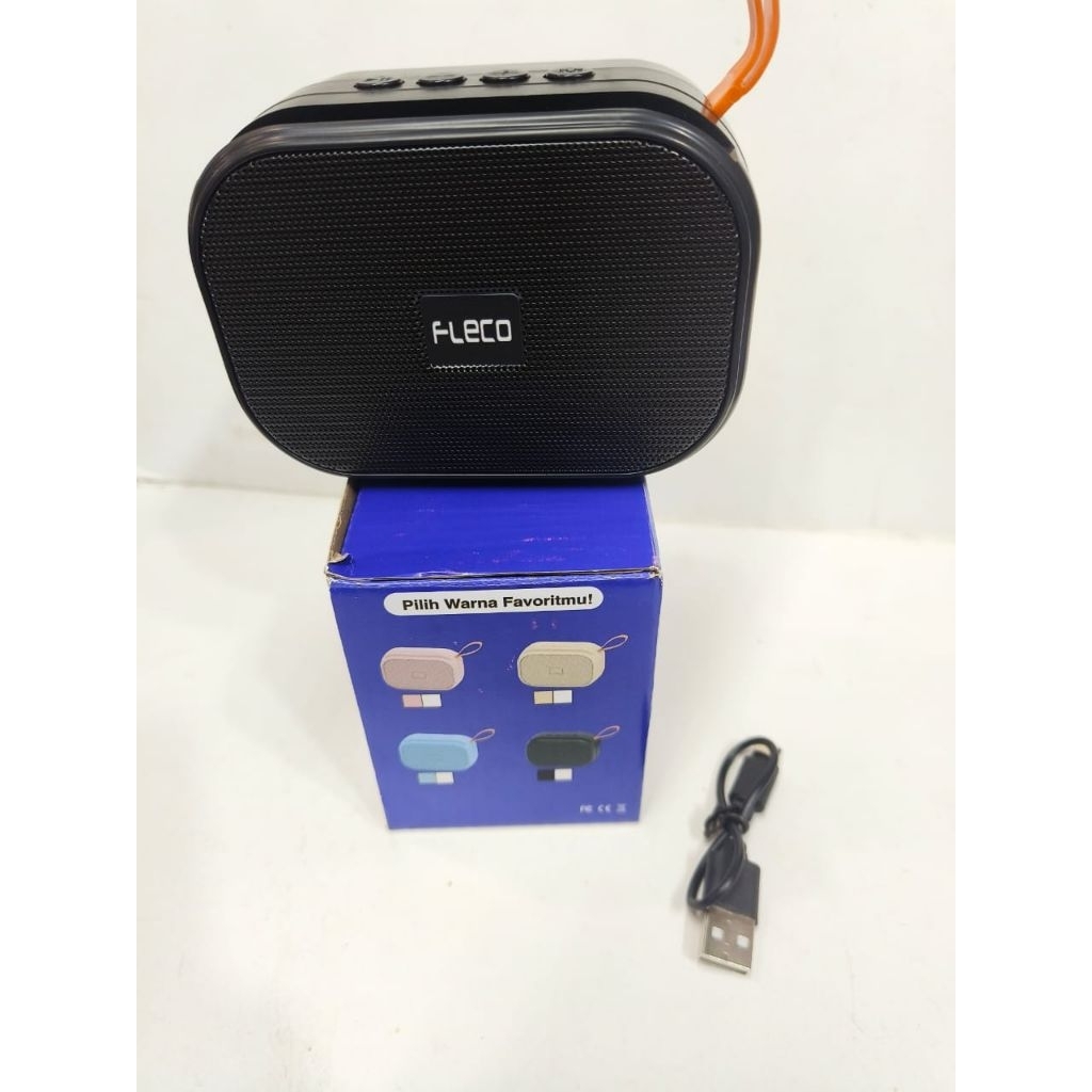 Speaker Wireless FLECO F-301 KL / Speaker Bluetooth Suara X-Bass / model baru