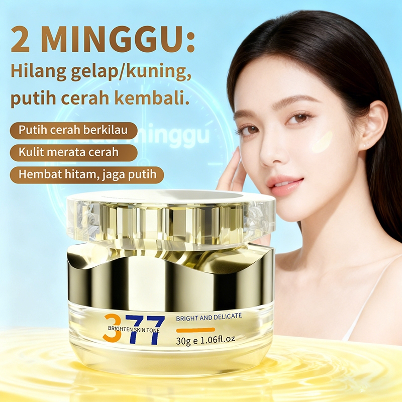 BOEHL'S-377 krem kulit pemutihan+Pemutihan Mencerahkan Kulit + Menghilangkan Gelap + Mengoptimalkan 