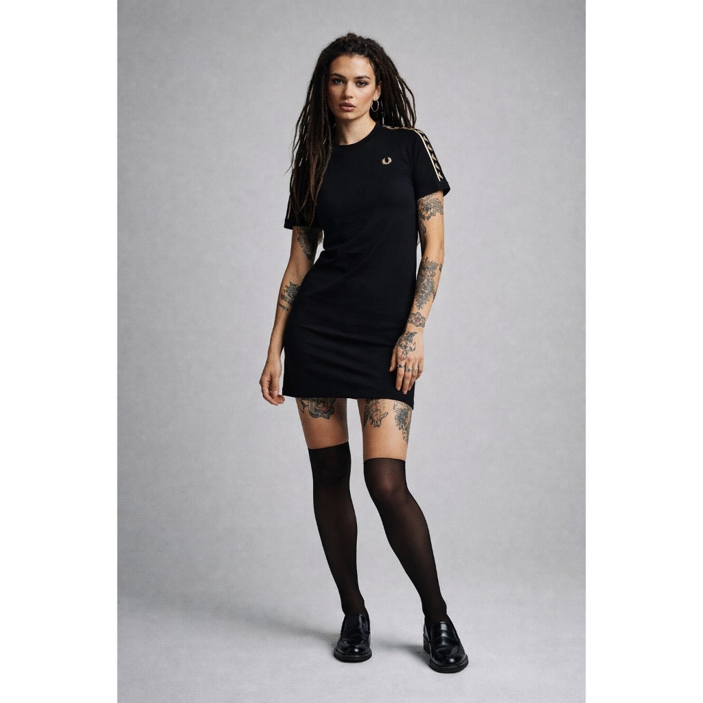 Fred Perry Women Taped Ringer Dress (D8156-184) Original