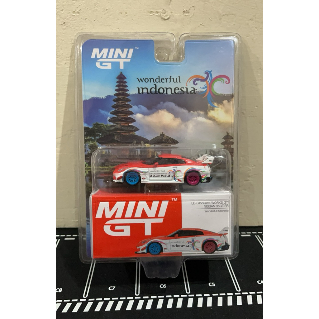 Mini GT Wonderful Indonesia LB-Silhoutte Works GT Nissan 35GT-RR