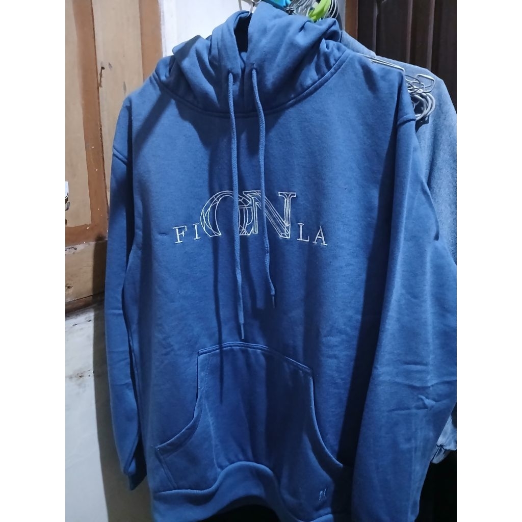 [PRELOVED] HOODIE BTS ON FILA SIZE XL