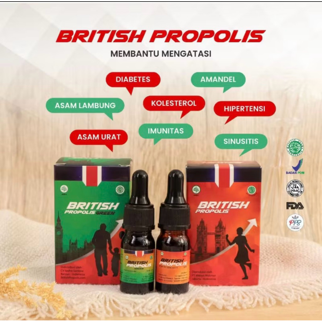 BRITISH PROPOLIS ORI 100%