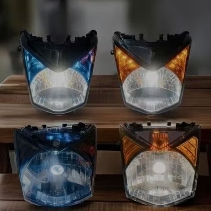 headlamp reflektor lampu depan beat fi esp custom biled 2013-2016 ori
