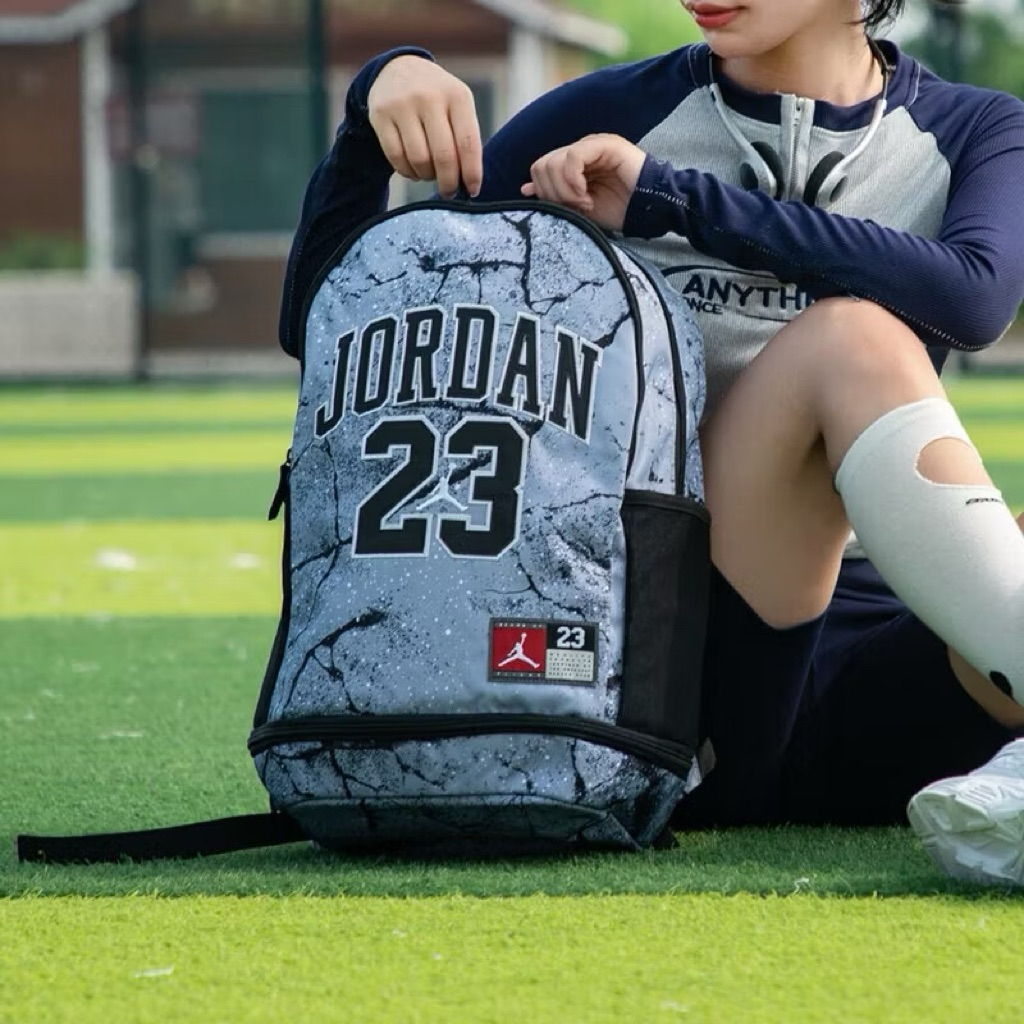 BACKPACK JORDAN 23 ABU STONE || TAS RANSEL SPORTY