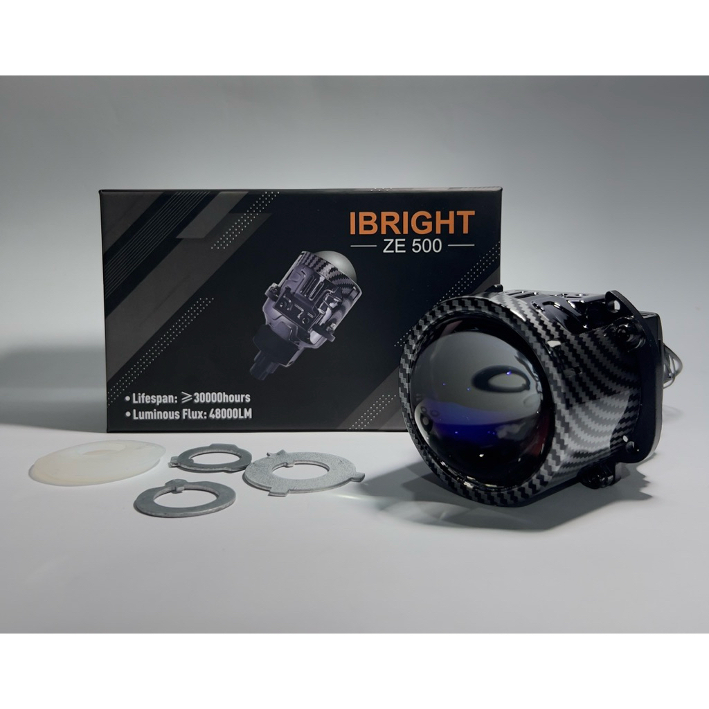 BILED IBRIGHT ZE500 2,5inch blue lens 3 warna cahaya|BILED 2,5inch|BILED IBRIGHT