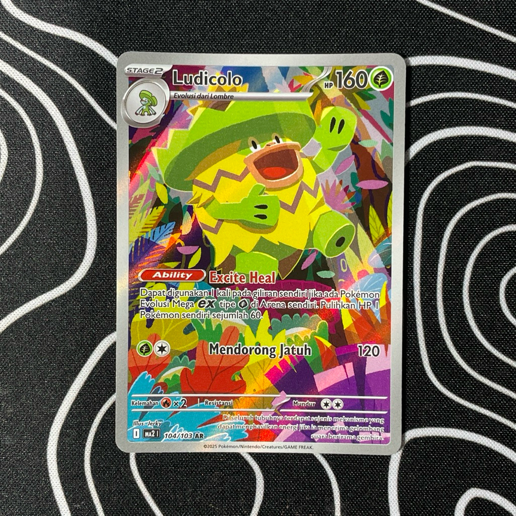 Ludicolo AR (Kobaran Biru)