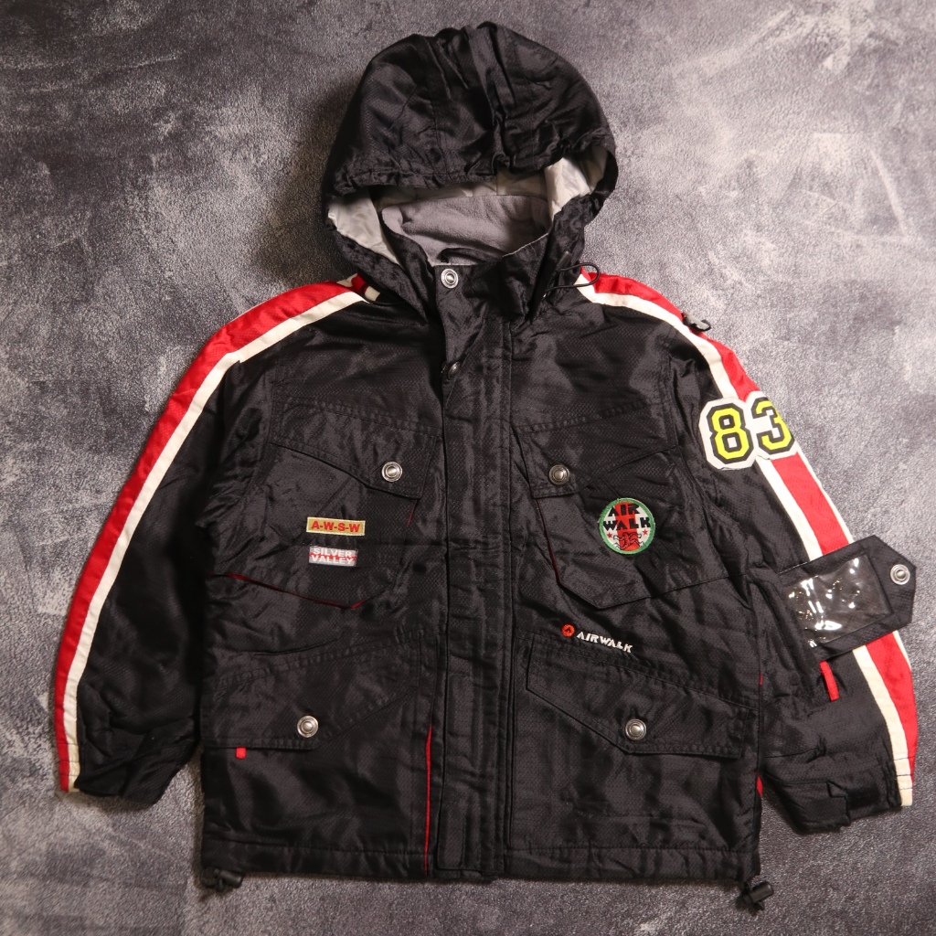 JACKET AIRWALK OUTDOOR SNOWBOARD KIDS WINTER PARKA AN16 SIZE ANAK 130 JAKET
