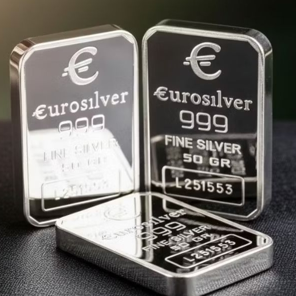 Perak Batangan Eurosilver Terbaru 250 gr 100 gr