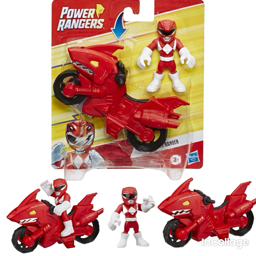 Power Rangers Red with Motor Action Figure Original Hasbro