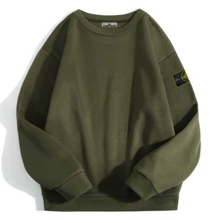 Cwerneck Sweater Pria Import Fleece Premium Original _ Sweater Kekinian Basic Unisex