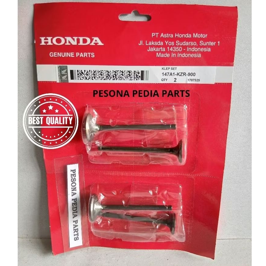 Klep Set Payung Klep (KZR) Vario 125 Lama, Vario 125 New Led