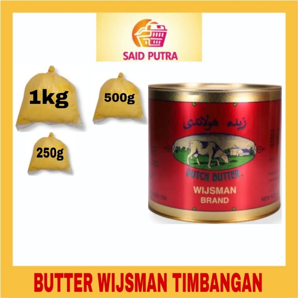 ROOMBUTTER WISMAN/WIJSMAN TIMBANGAN 1 KG, 500 GR, 250 GR