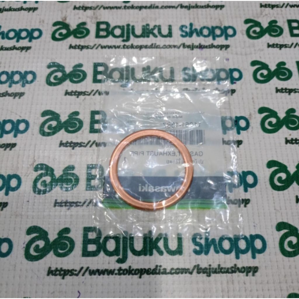 GASKET PACKING KNALPOT ZX6R ZX600 ZX636 ZX10R HARGA 1 PCS