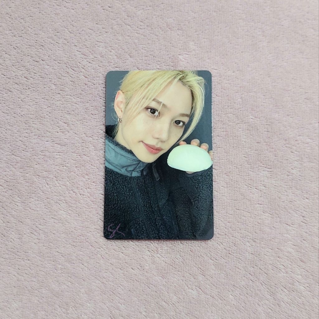 [READY STOCK] FELIX STRAY KIDS OFFICIAL PHOTOCARD DO IT FANS SHOP PRE LISTENING BENEFIT PC POB