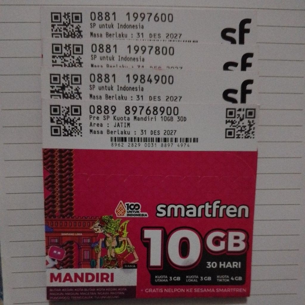 Kartu Perdana Smartfren | Nomor Smartfren Cantik | Kartu Perdana Nomor Cantik | Nomor Cantik Akhiran