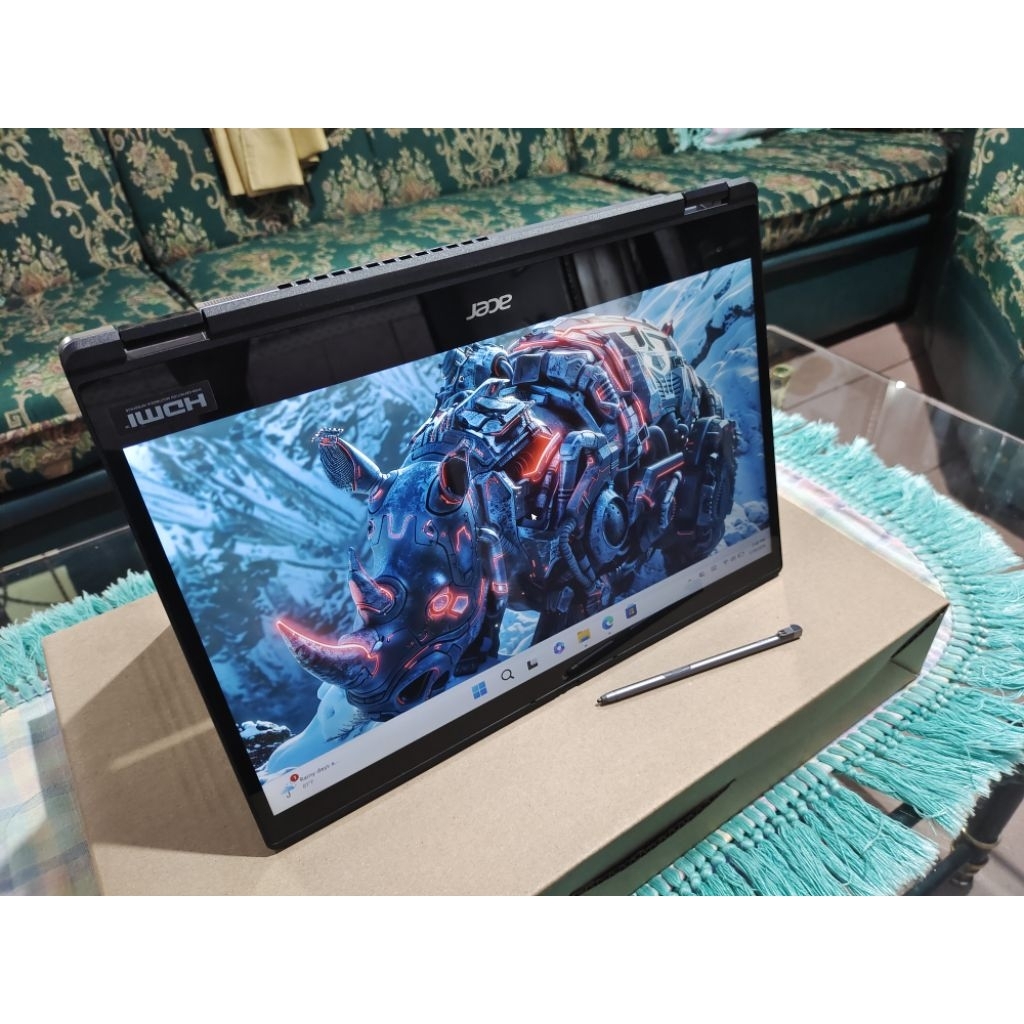 laptop Acer spin travelmate p414rn core i3 gen 11 8/256 fhd ips tpuchscreen