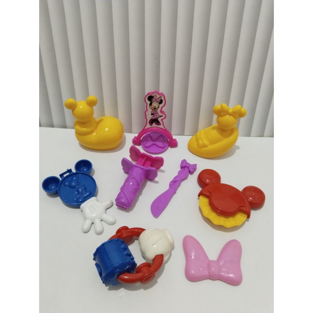 preloved mainan cetakan playdoh disney