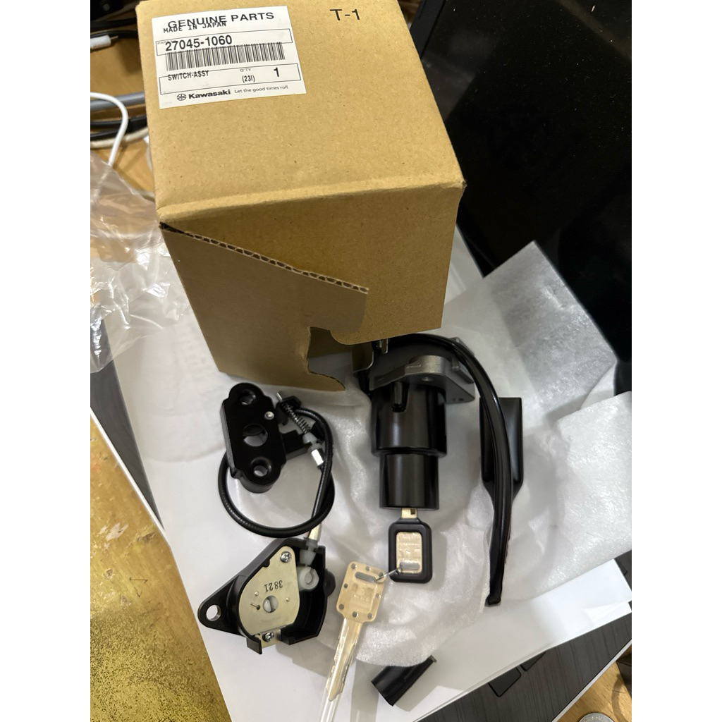 kunci kontak ninja rr lama ninja rr old original kawasaki