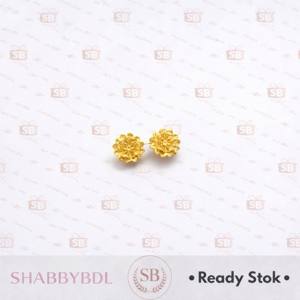 Anting emas asli emas muda kadar rendah