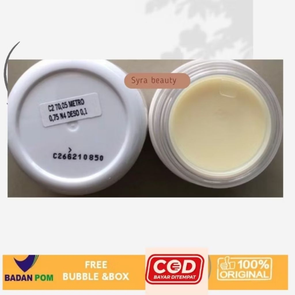 Acne night cream kitoderm C2/ cream Malam jerawat /skincare formulasi