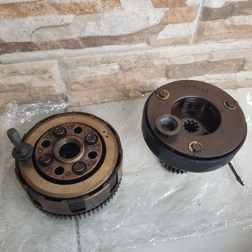 kopling fullset kawasaki zx130 original copotan tinggal pasang