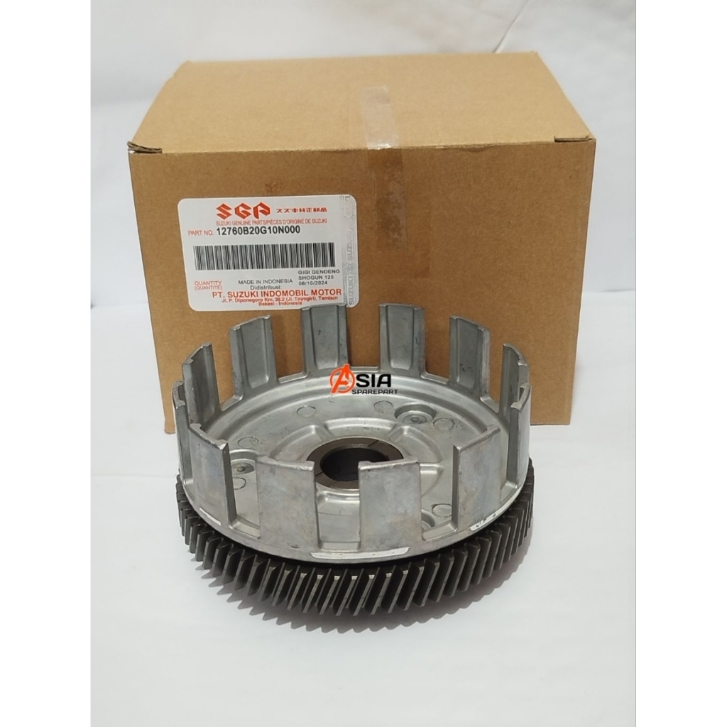 Rumah Kopling Alumunium+Gigi gendeng Suzuki Shogun 125 r Smash 110 old Smash 110 New