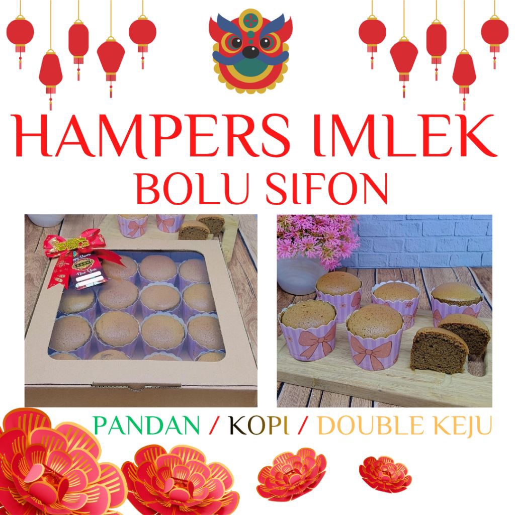 Hampers Imlek Bolu Sifon / Bolu Chiffon / Bolu Jadul