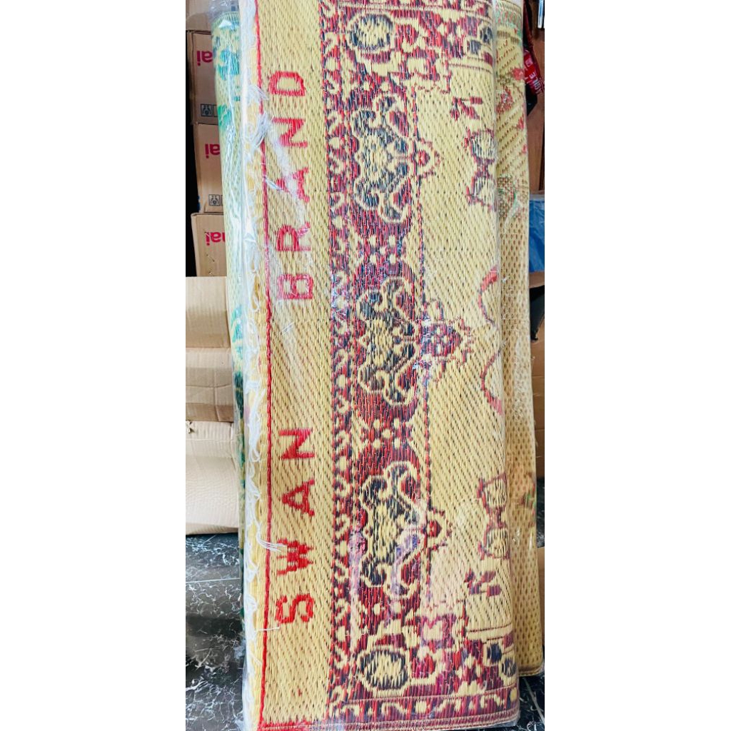 Tikar Swan Doble Kecil 2x2.5 | Tikar Plastik Swan Kecil