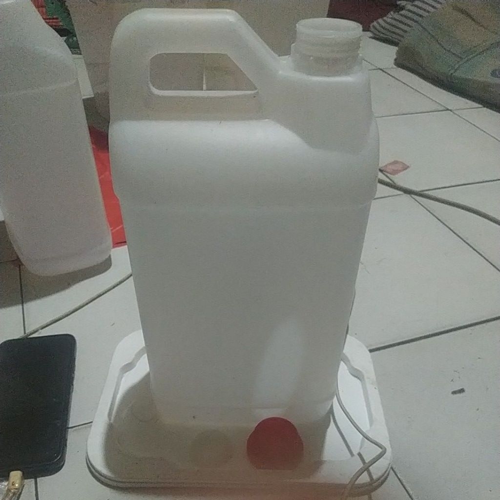 jerigen 5 liter tutup segel bersih