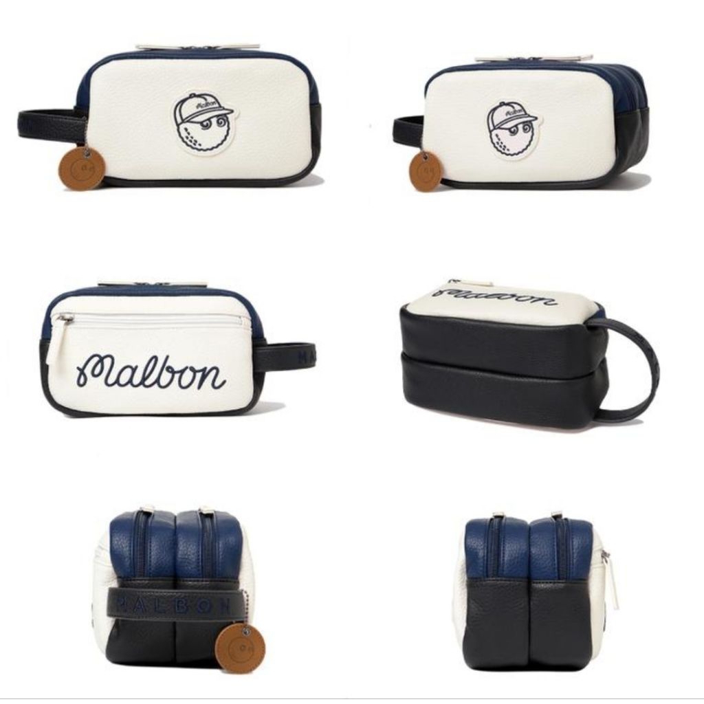 Pouch Bag Golf Kulit Malbon Original