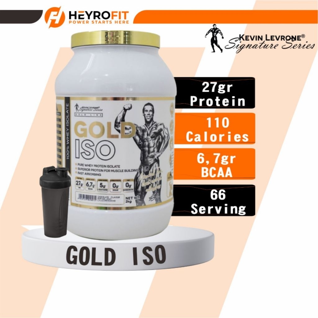 Kevin Levrone Gold Iso 66 serving 2kg | Whey protein isolate Kevin Levrone