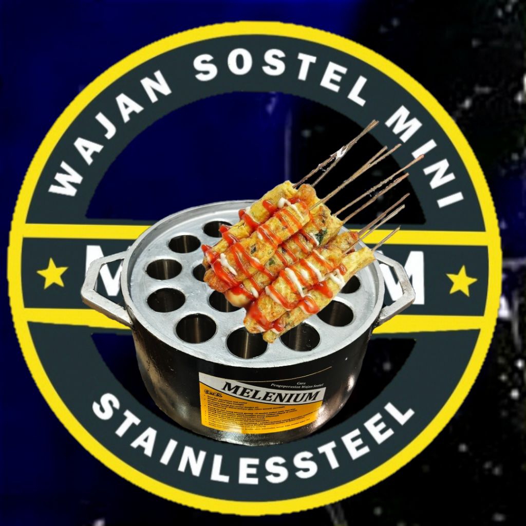 WAJAN SOSTEL MINI MELENIUM 19 LUBANG