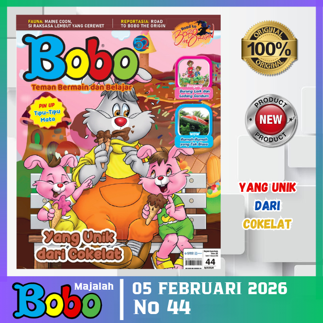 Majalah Anak Bobo Terbaru Edisi Februari 2026