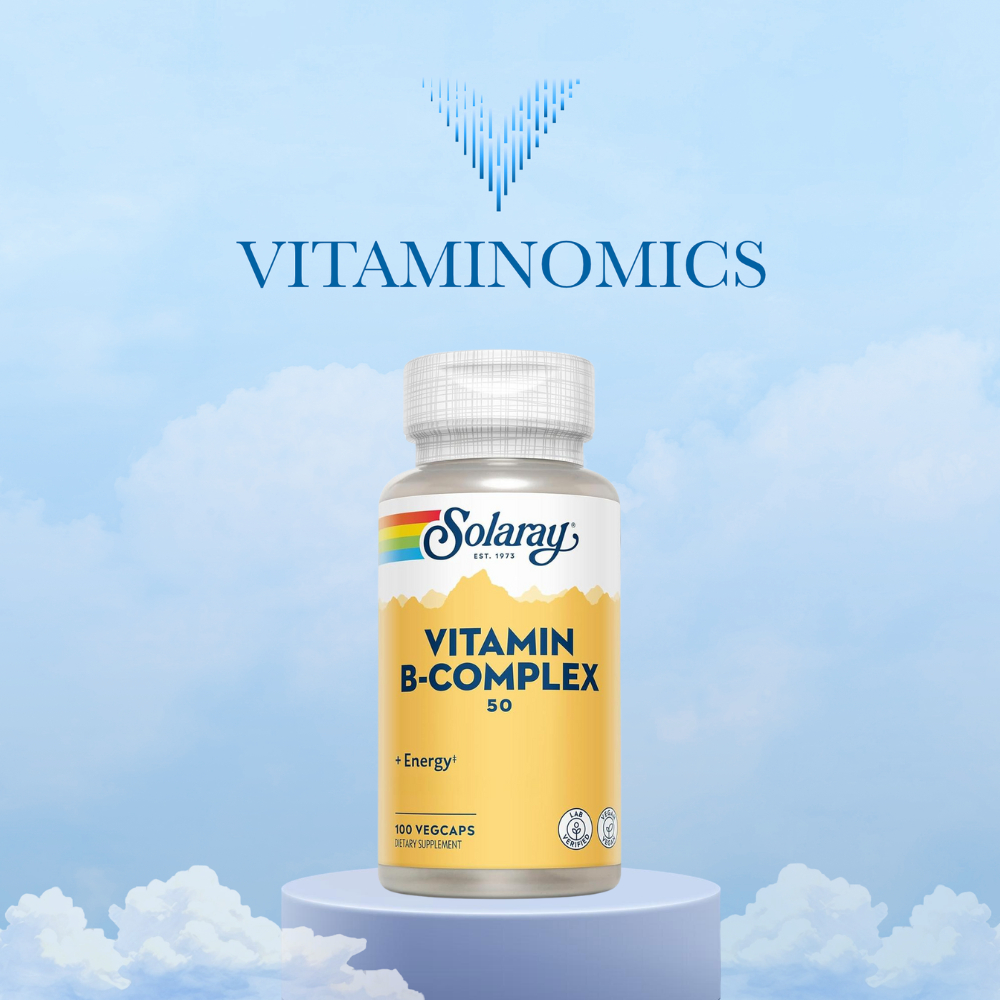 Solaray Vitamin B Complex 50 mg 100 Veg Capsules
