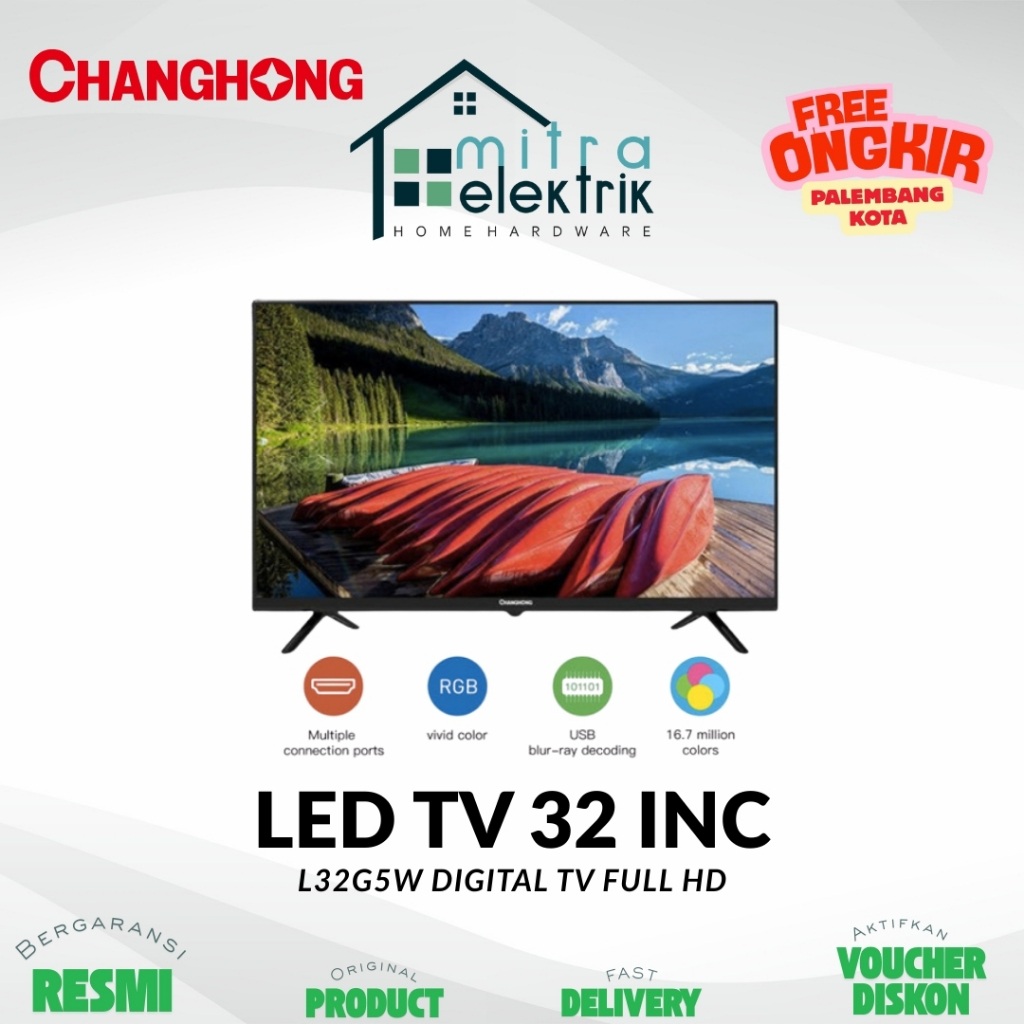 LED TV CHANGHONG L32G5W Digital TV Full HD 32 Inc