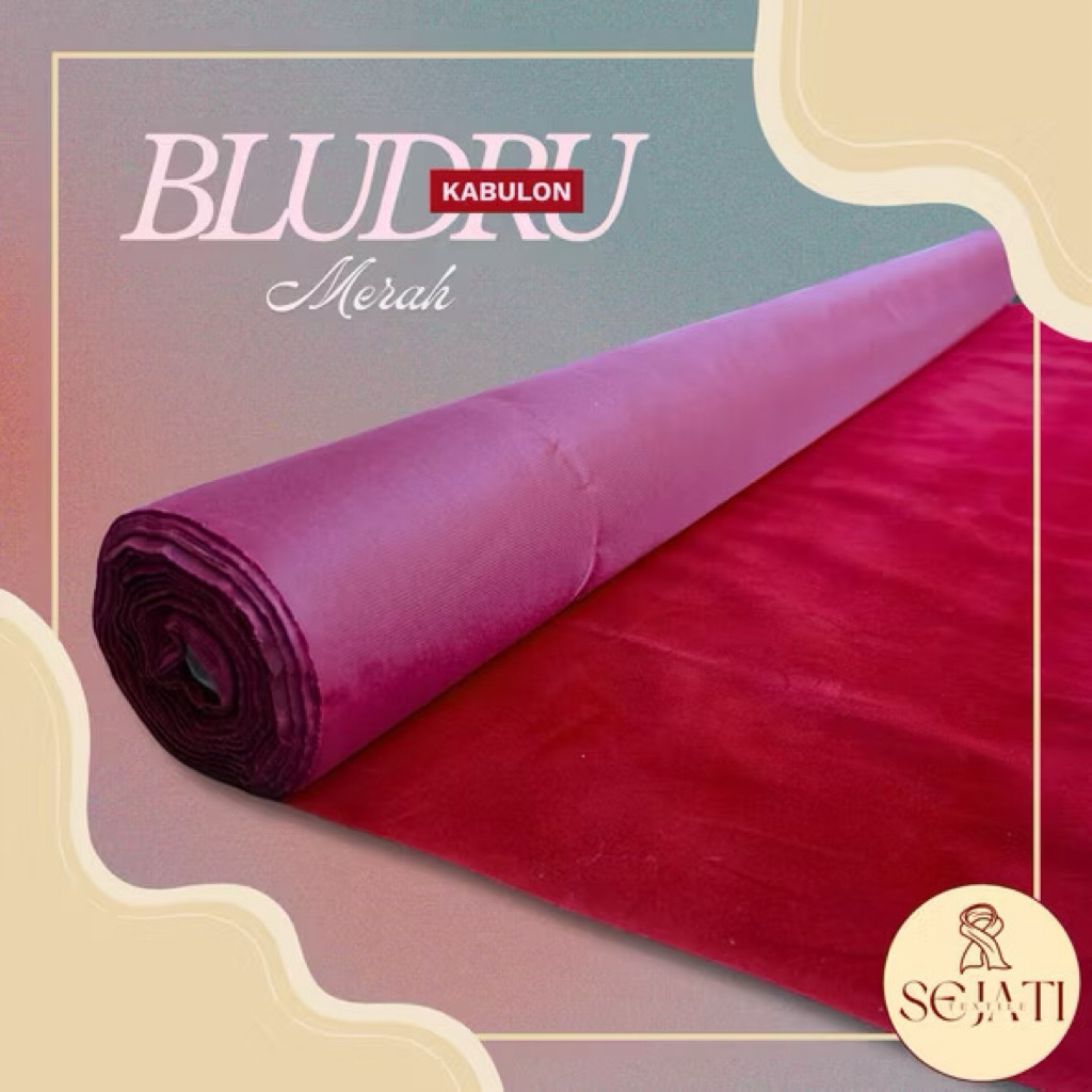 Kain Bludru Kabulon Setengah Meter