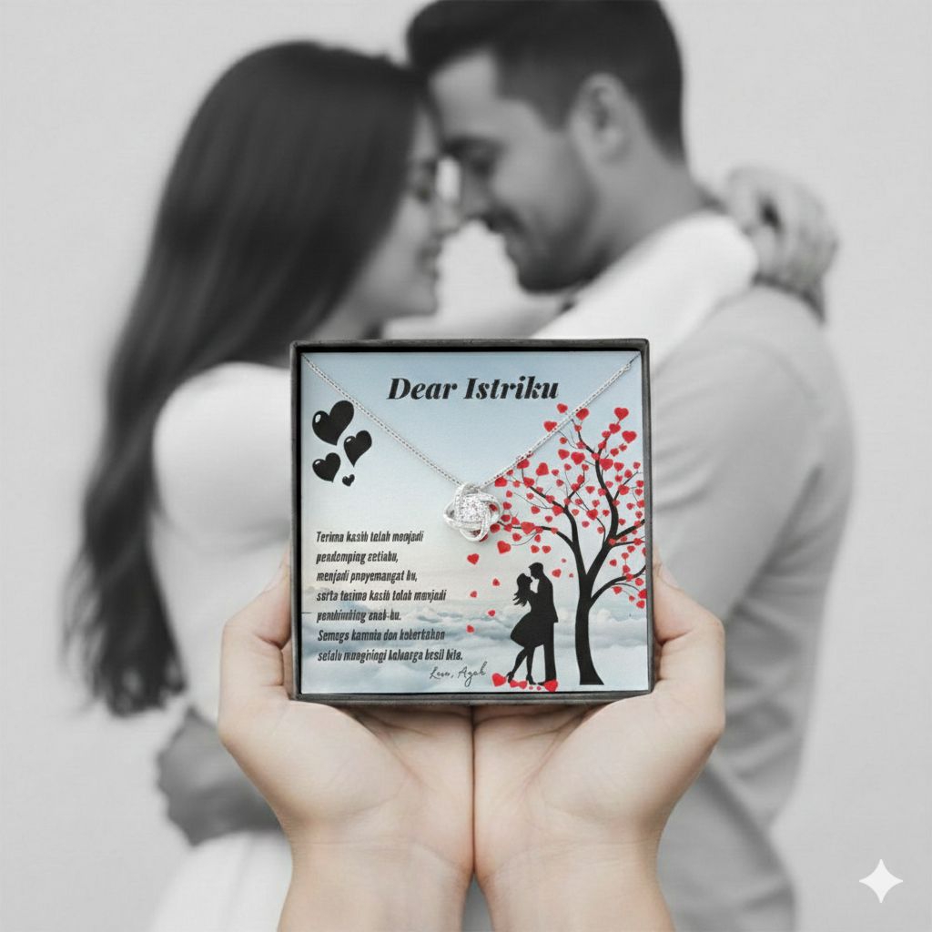 Kado Pernikahan Hadiah Ulang Tahun untuk Istri [T12] Kalung Perempuan Awet Anti Luntur