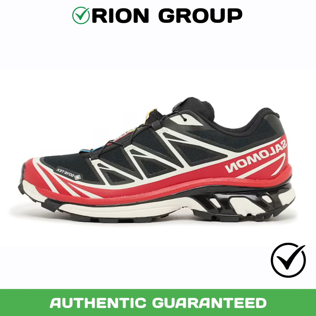 Sneakers Pria Wanita Salomon XT-6 Flame Scarlet Original