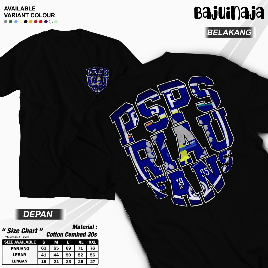 Baju Casual PSPS Riau 1955 Foot Ball Culture Baju PSPS Curvanord Pekanbaru Unisex 30s