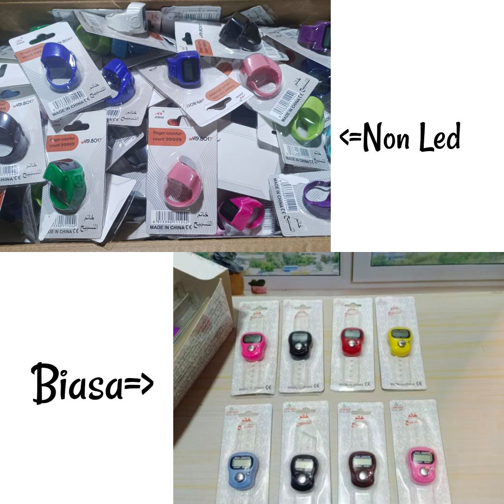 GROSIR TASBIH DIGITAL 1 BOX ISI 100 PCS