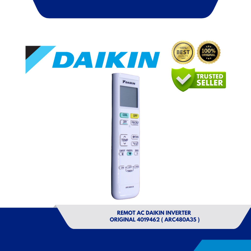 REMOT AC DAIKIN INVERTER FTKQ15SVM4 FTKQ15UVM4 FTKQ20SVM4 FTKQ20UVM4 FTKQ25SVM4 FTKQ25UVM4 FTKQ35SVM