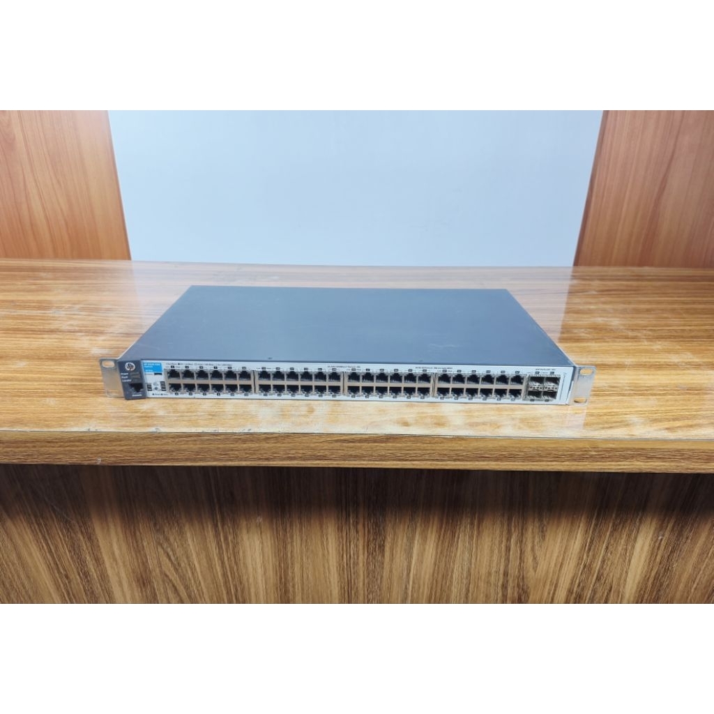 Switch Hp 2530-48G J9775A Managed Switch 48 Port LAN Gigabit + 4 Port SFP Second Tested Bergaransi